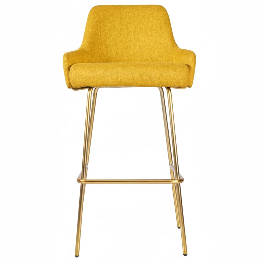 Camden Metal Upholstered Bar Stool