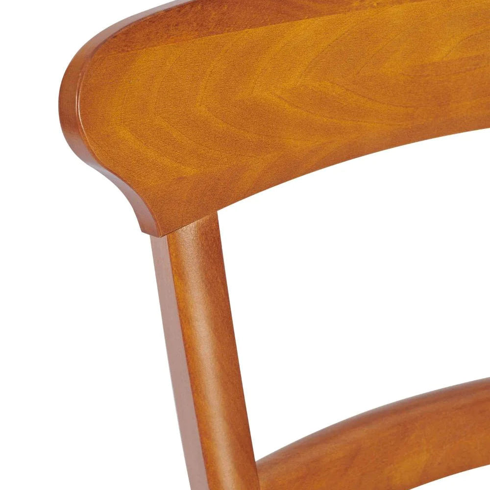 Spoon Wooden Side Chair