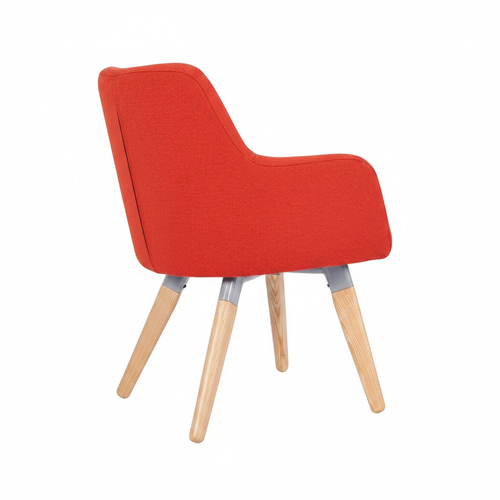 Huntington Wooden Upholstered Armchair