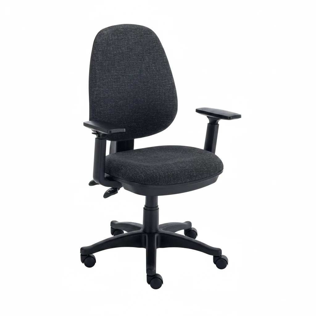 Versi 2-Lever Operator Office Chair with Adjustable Arms