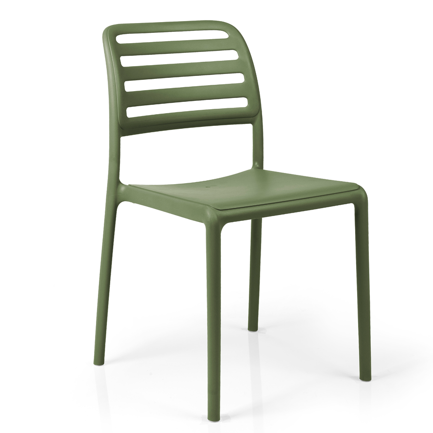 Costa Bistro Outdoor Stacking Side Chair