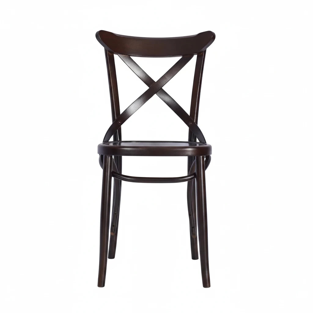 Victoria Bentwood Wooden Upholstered Side Chair