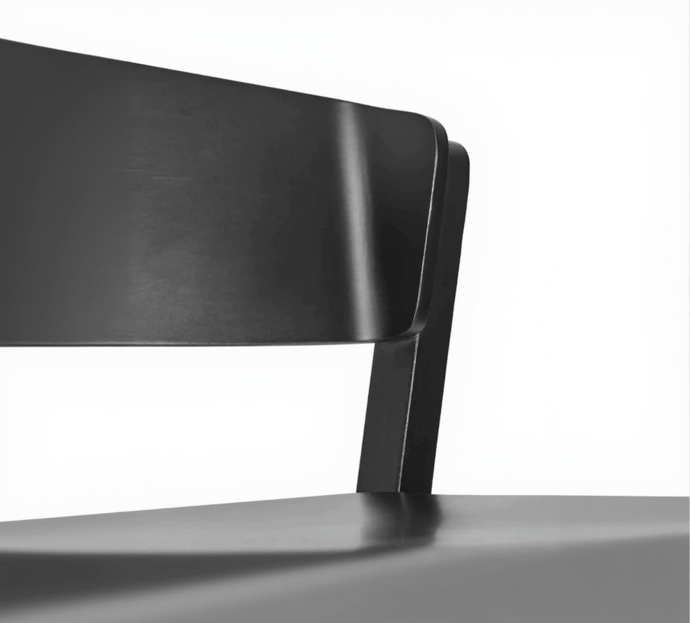 Latte Wooden Bar Stool