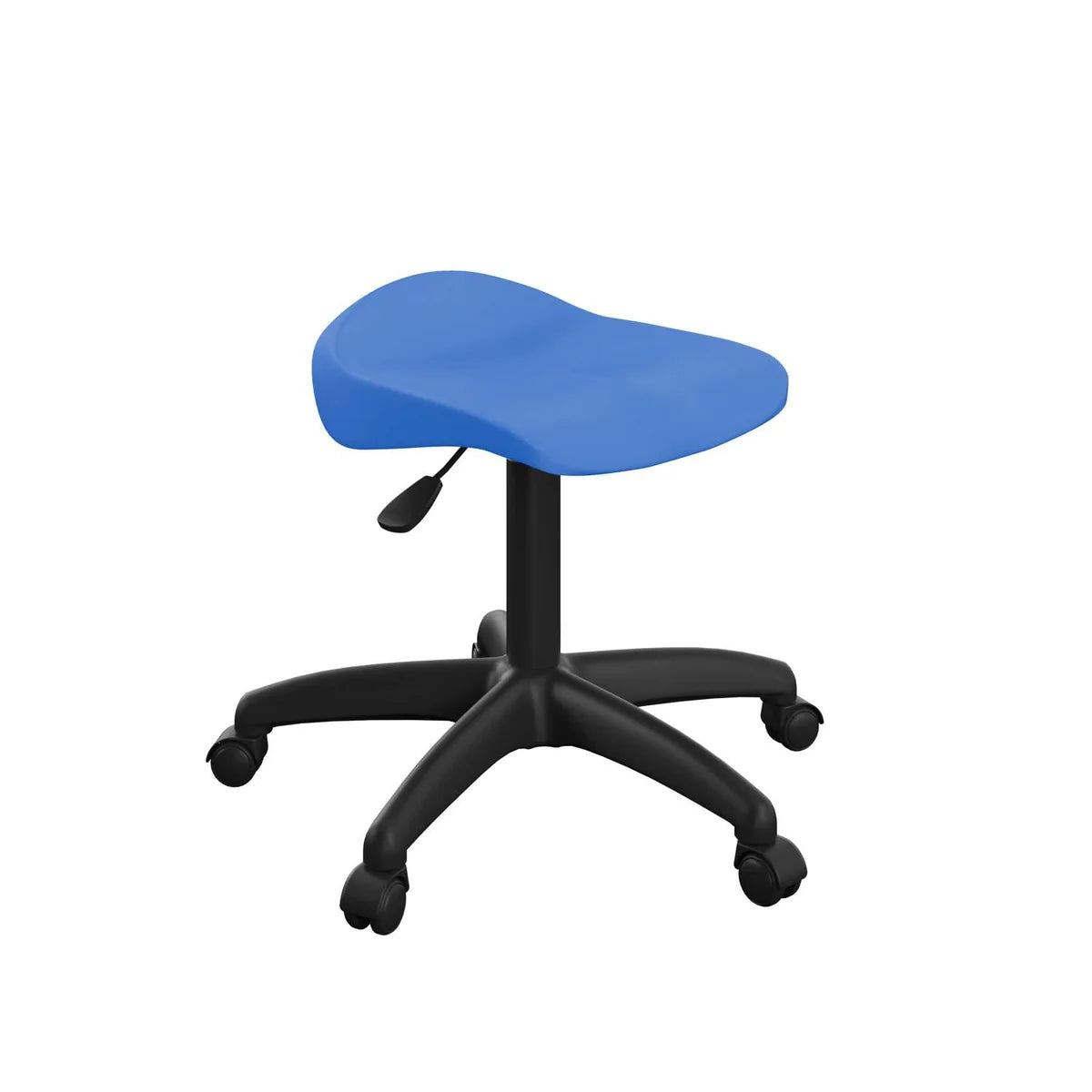 Titan Junior Swivel Classroom Stool with Black Base and Castors