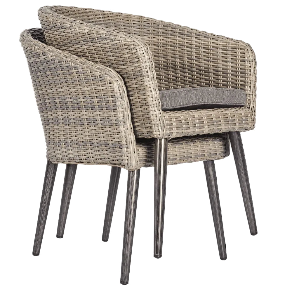 Hanover Outdoor Stacking Tub Chair