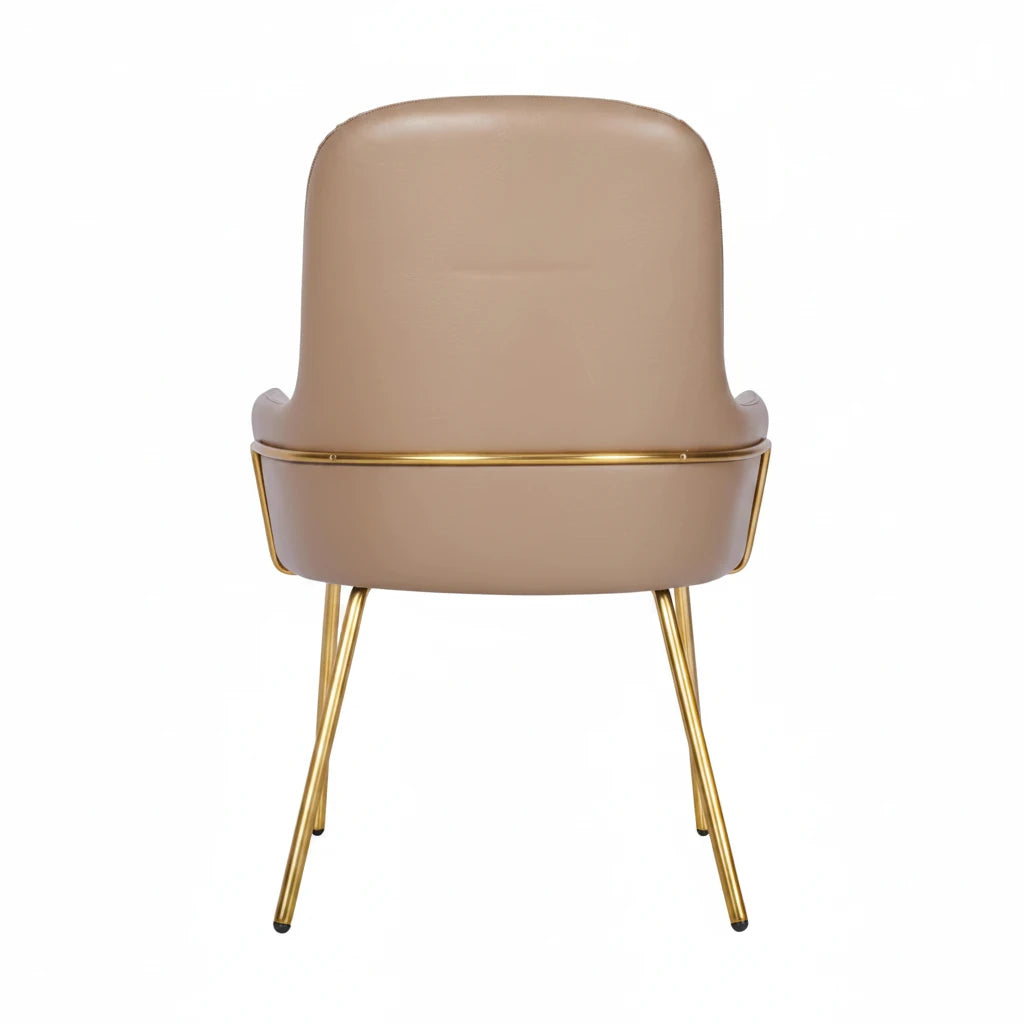 Camden Metal Upholstered Side Chair