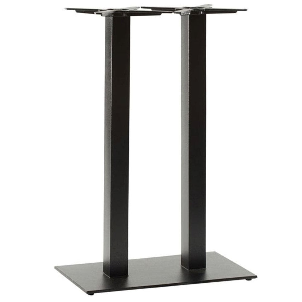 Tokyo Twin Pedestal Rectangle Cast Iron Table Base