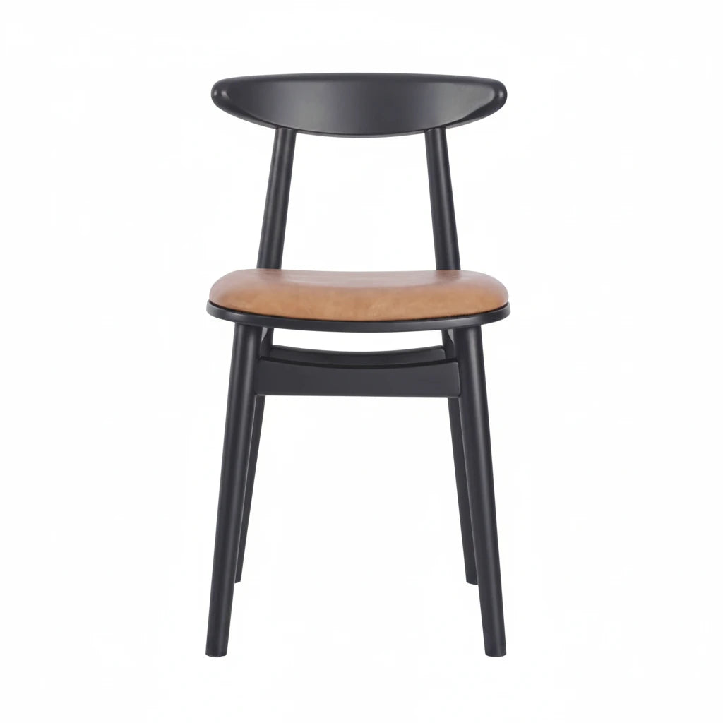 Naya Wooden Upholstered Side Chair