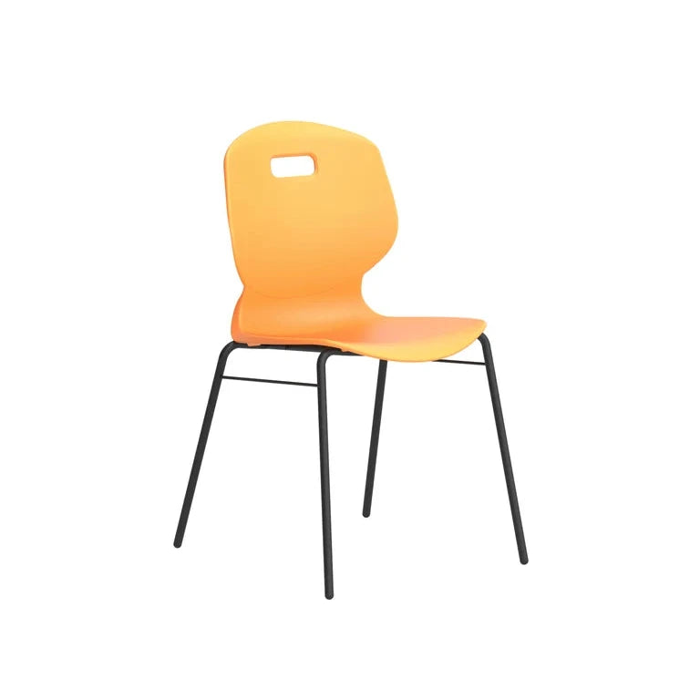 Arc 4-Leg Classroom Chair with Reinforcement Brace