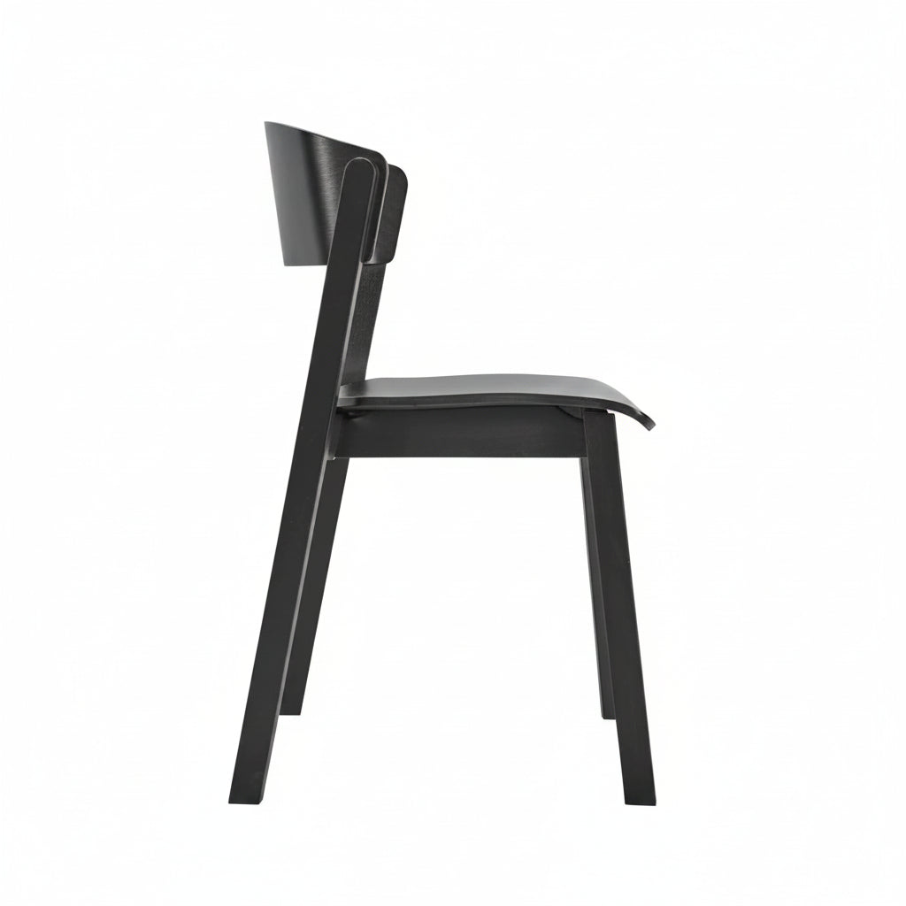 Latte Wooden Side Chair