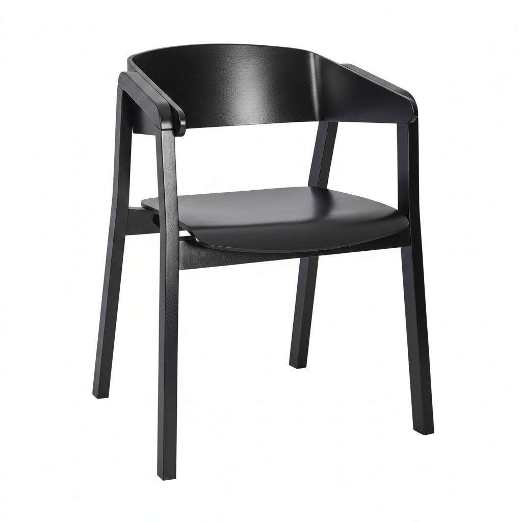 Latte Wooden Armchair