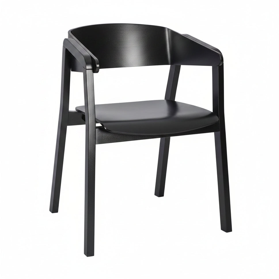 Latte Wooden Armchair