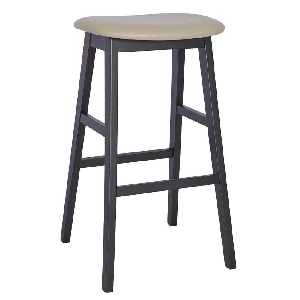 Savoy Wooden Upholstered Bar Stool