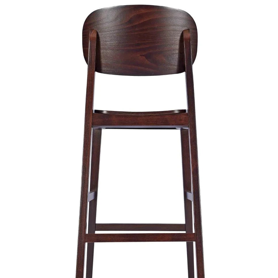 Allegra Wooden Upholstered Bar Stool