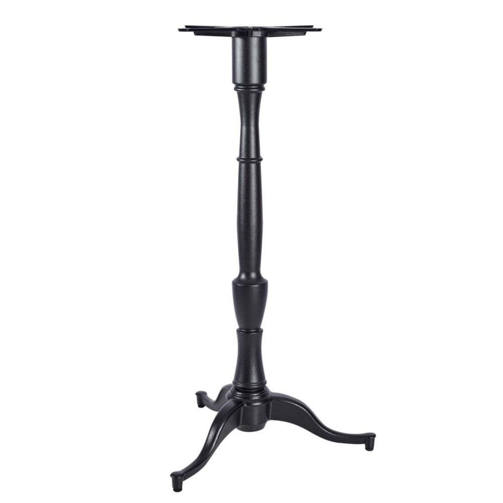 Queen Anne Ornate Three Leg Cast Iron Table Base