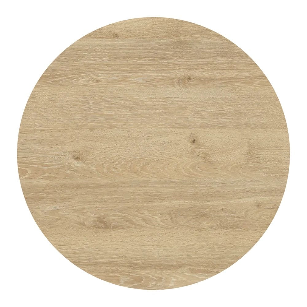 Natural Davos Oak Restaurant Laminate Table Top - 25mm