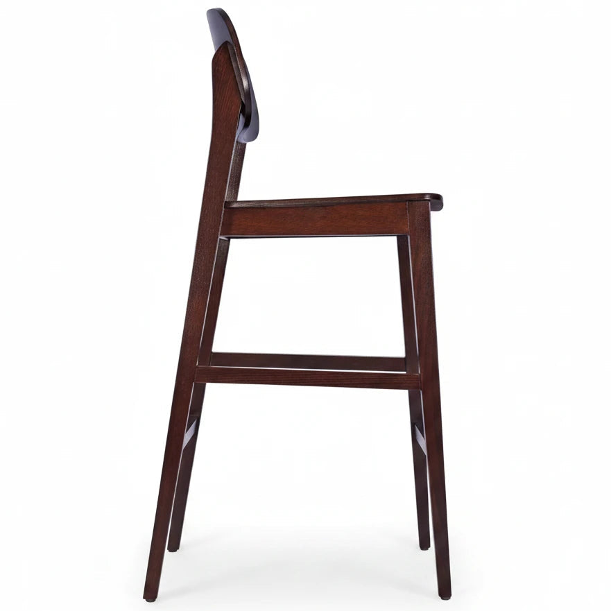 Allegra Wooden Upholstered Bar Stool