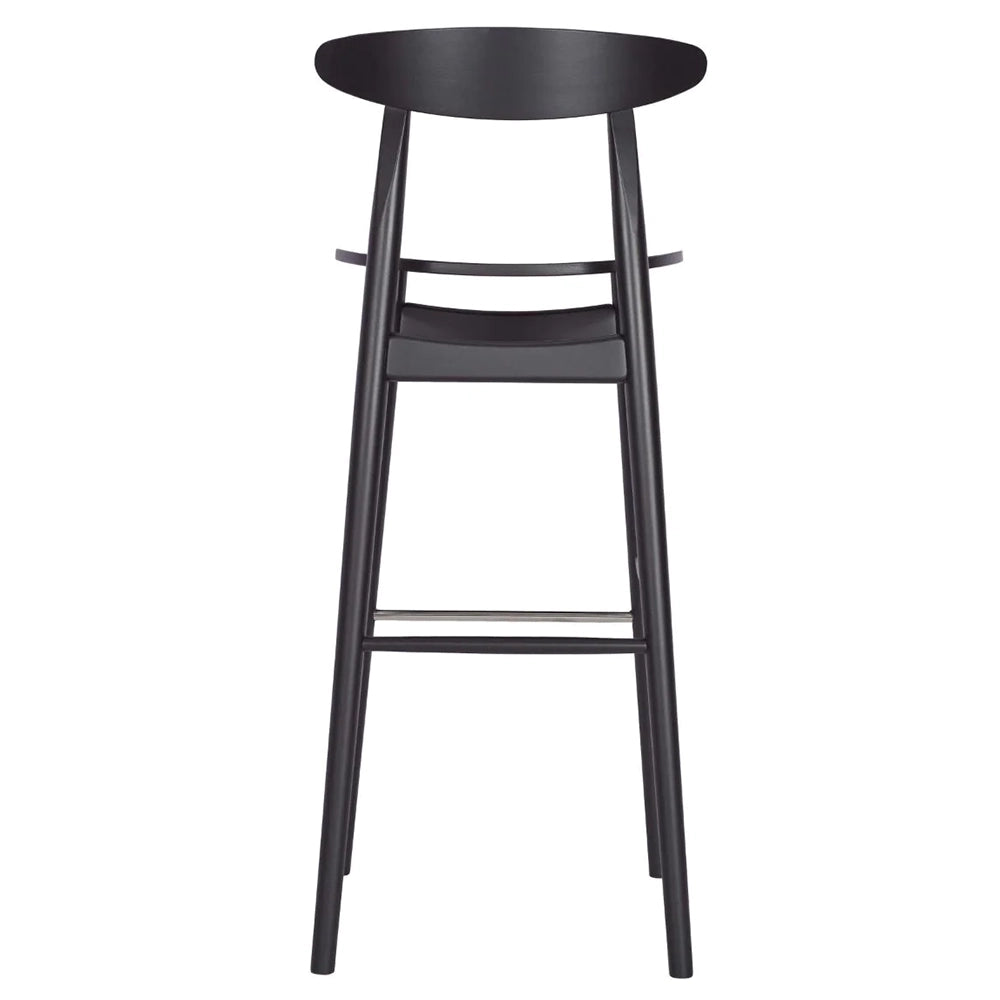 Naya Wooden Bar Stool
