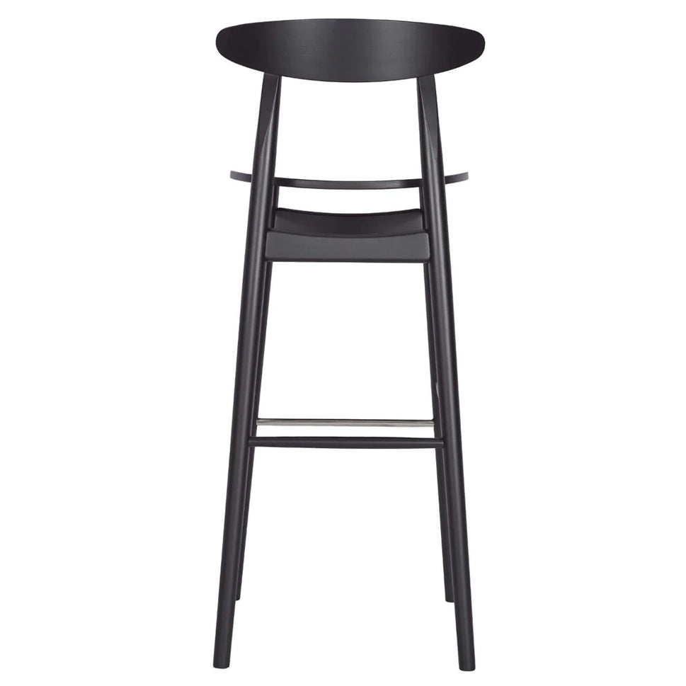 Naya Wooden Bar Stool