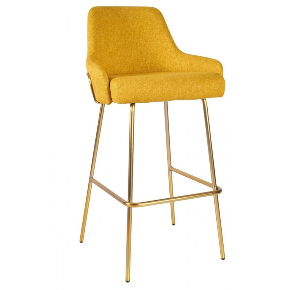 Camden Raw Metal Barstool Frame