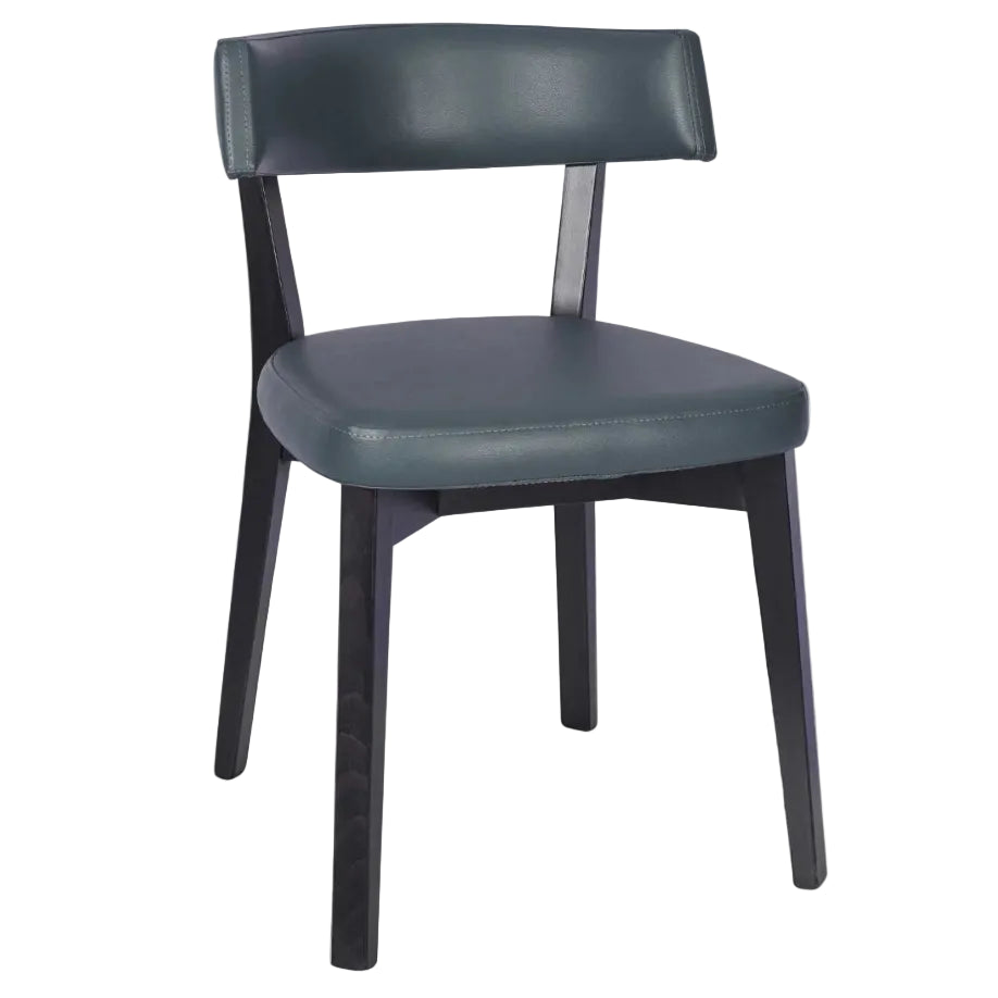 Christa Upholstered Faux Leather Side Chair