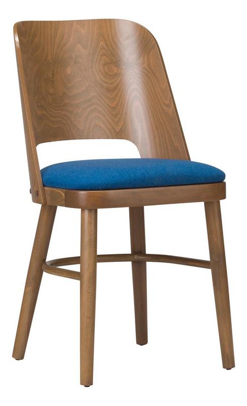 Alasia Wooden Upholstered Side Chair
