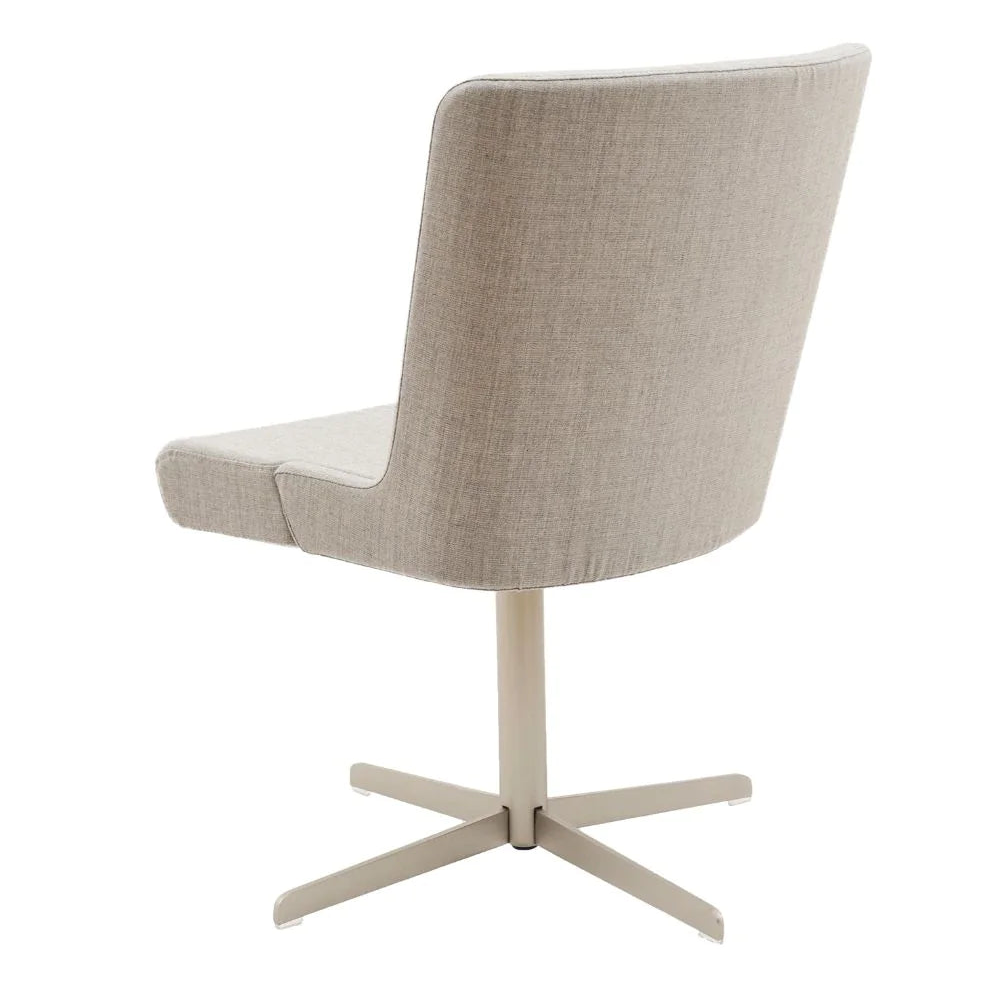 Skapa Swivel Side Chair - Nickel