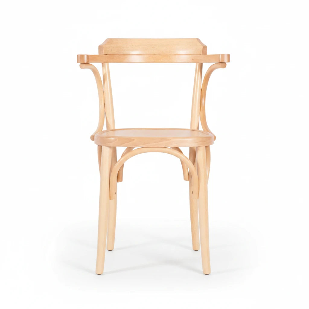 Victoria Bentwood Wooden Upholstered Armchair