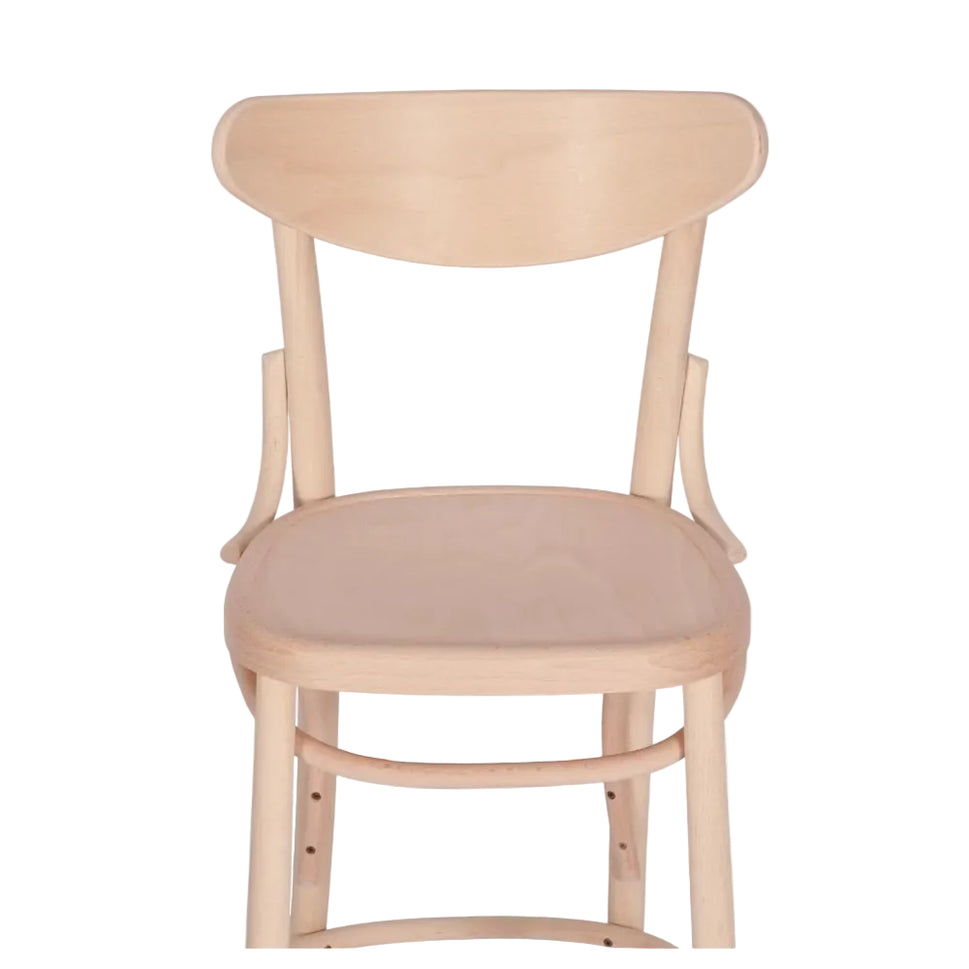 Hendon Bentwood Wooden Upholstered Bar Stool