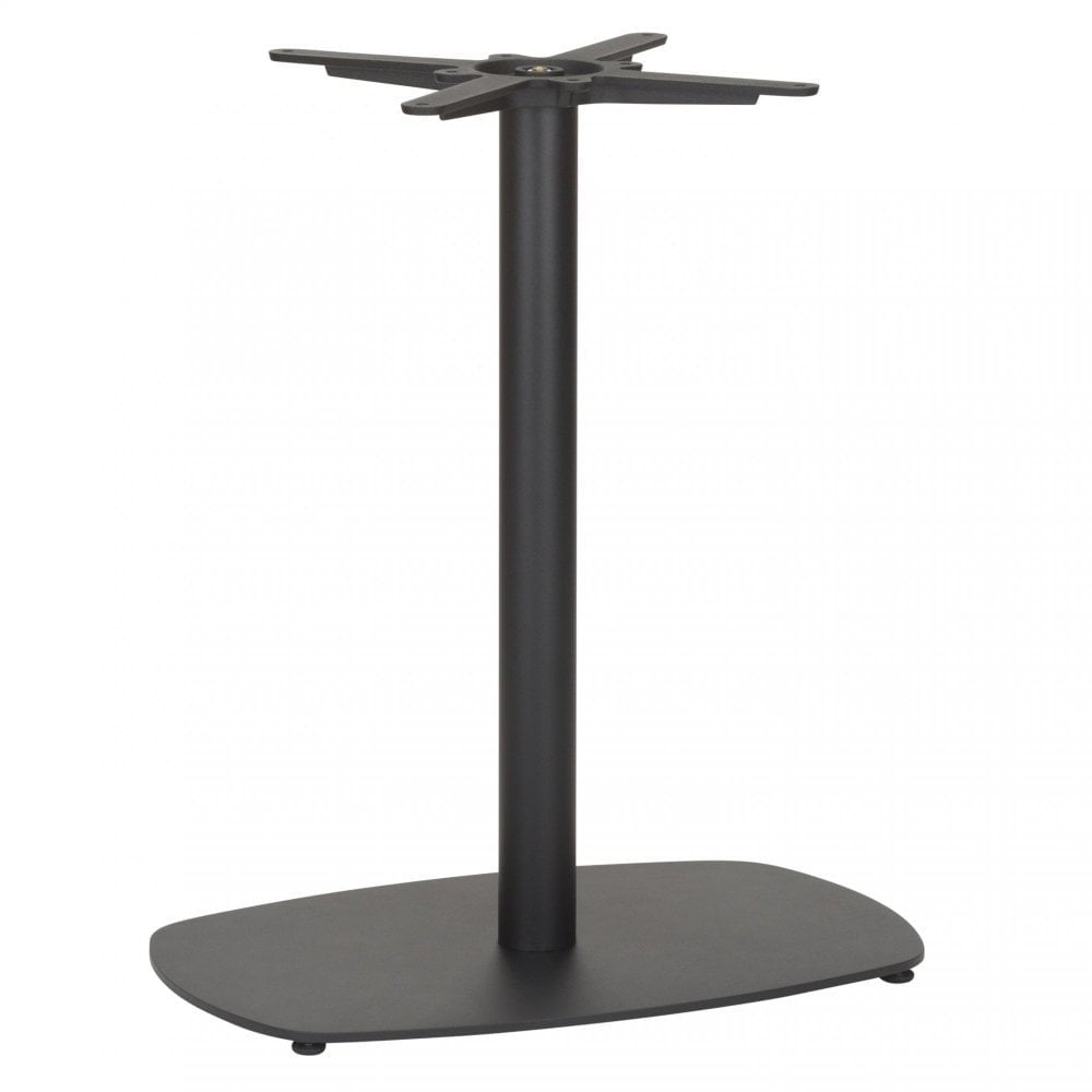 Vega Single Pedestal Rectangle Cast Iron Table Base