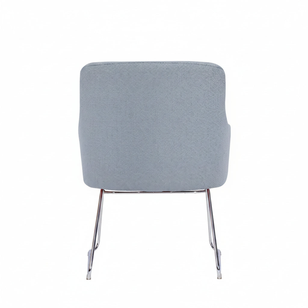 Huntington Armchair - Chrome Skid Frame