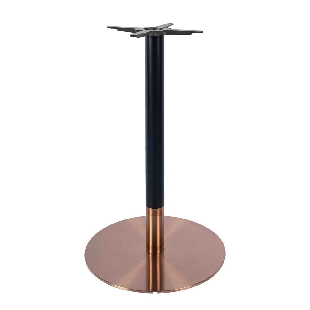 Zeus Rose Gold Table Base - Large