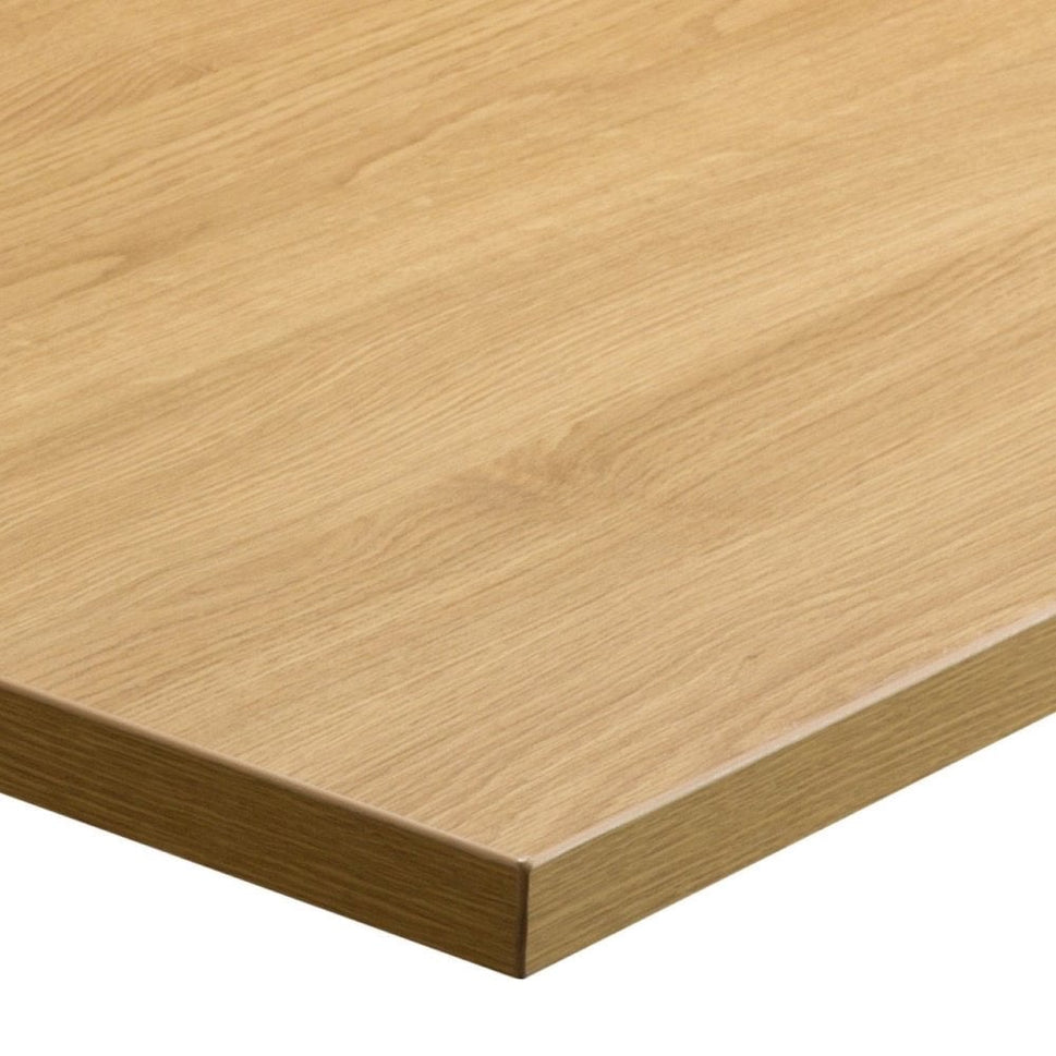 Lancaster Oak Restaurant Laminate Table Top - 25mm