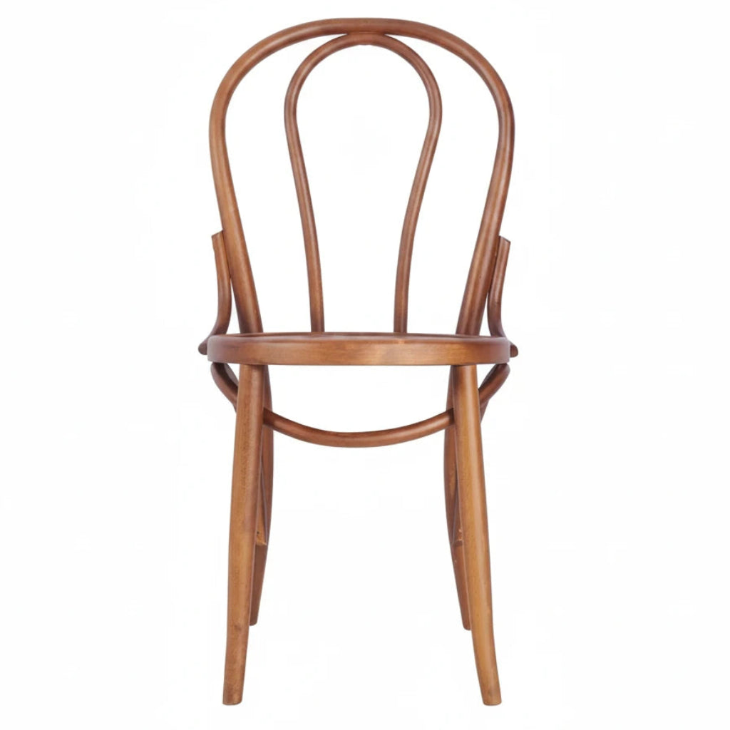 Beatrice Bentwood Wooden Upholstered Side Chair