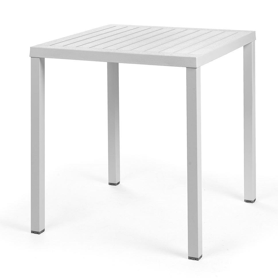 Cube Four Leg Outdoor Stacking Table - 800 x 800mm Square