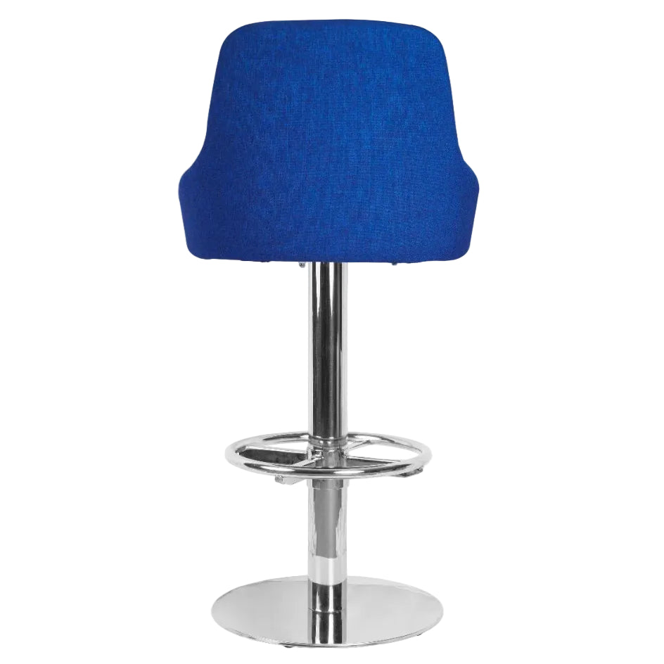 Camden Chrome Swivel Bar Stool