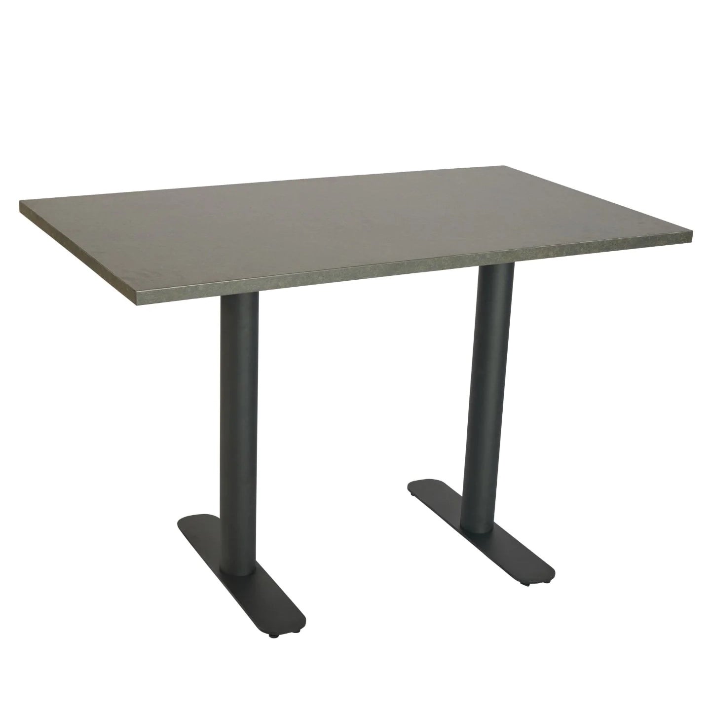 Profile Rectangle Twin Leg Cast Iron Table Base