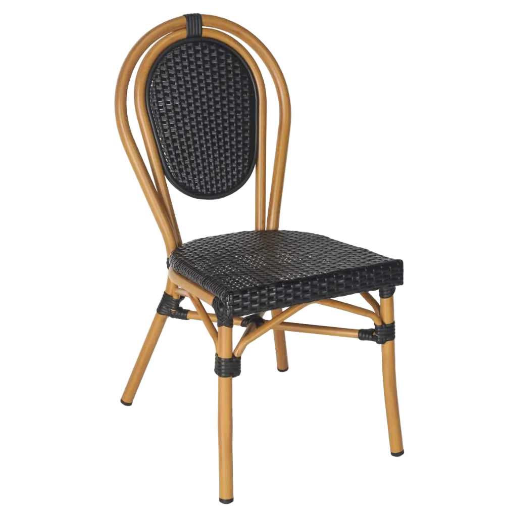 Time Bistro Outdoor Stacking Side Chair