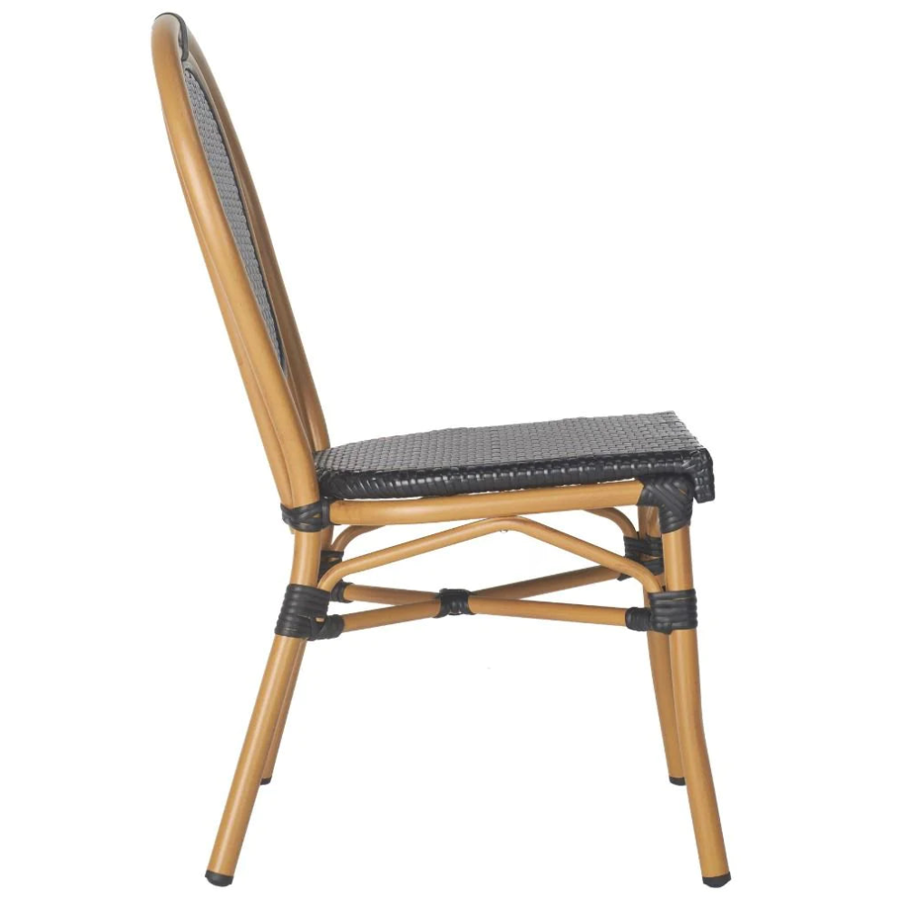 Time Bistro Outdoor Stacking Side Chair
