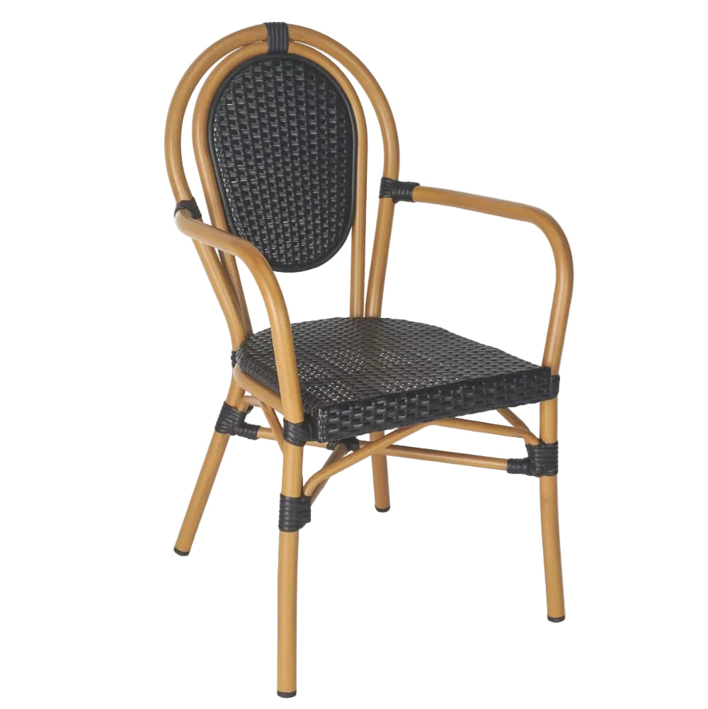Time Bistro Outdoor Stacking Armchair