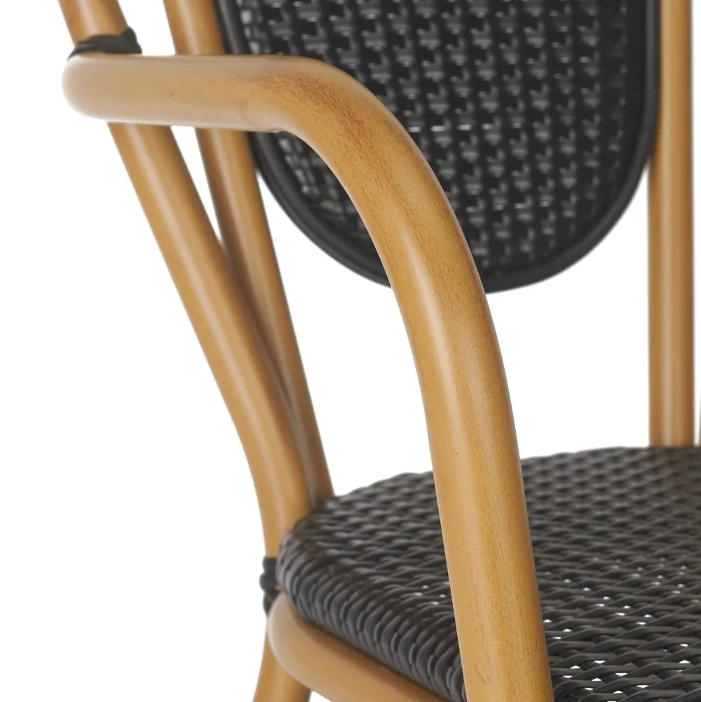 Time Bistro Outdoor Stacking Armchair