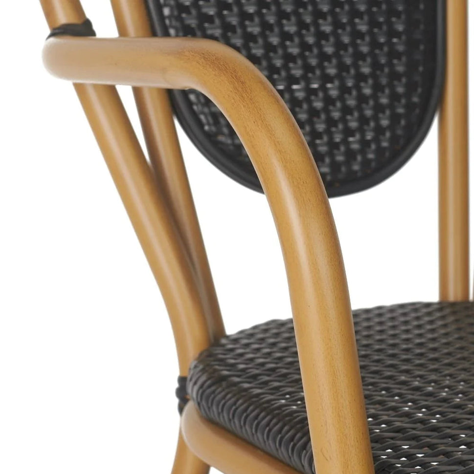 Time Bistro Outdoor Stacking Armchair