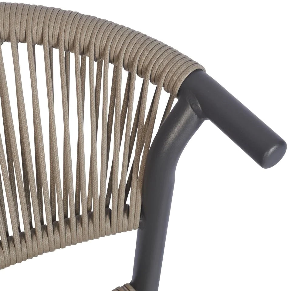 Barcelona Outdoor Stacking Rattan Side Chair