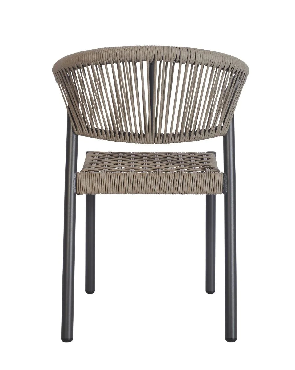 Barcelona Outdoor Stacking Rattan Side Chair