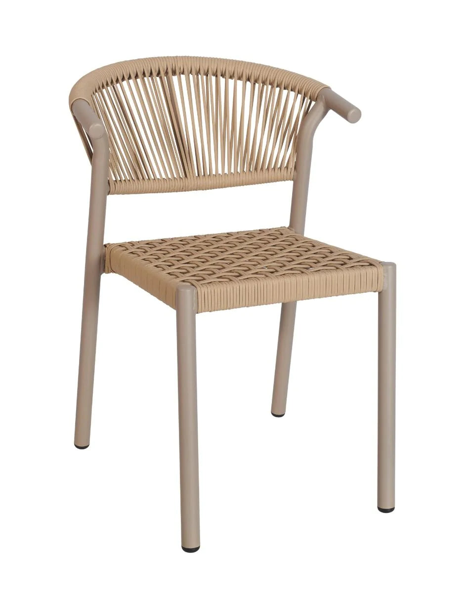 Barcelona Outdoor Stacking Rattan Side Chair
