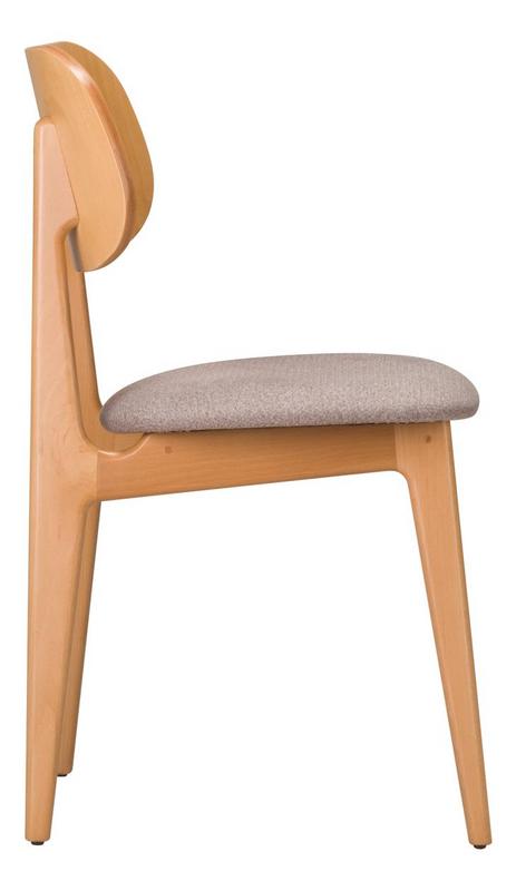 Bunny Wooden Upholstered Side Chair