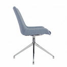 Switch Brooklyn Upholstered Swivel Side Chair - with glides 3 image