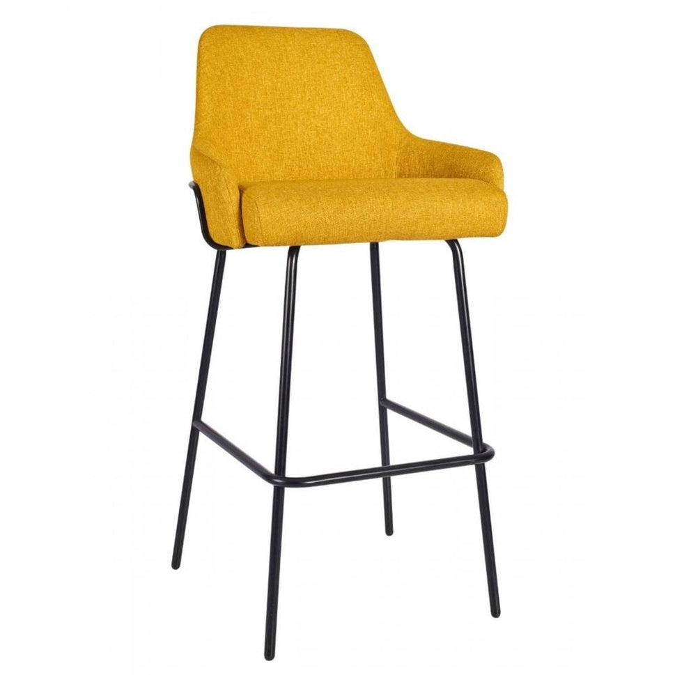 Camden Raw Metal Barstool Frame