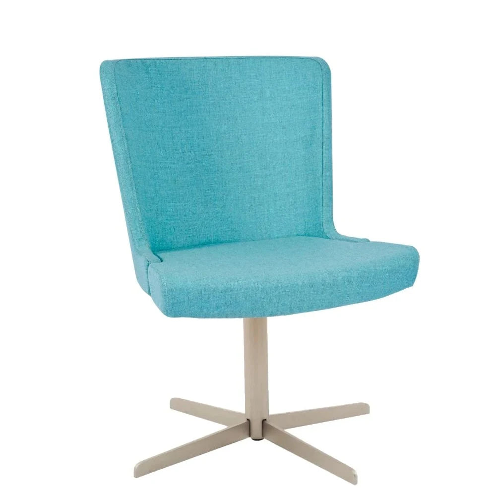 Skapa Swivel Side Chair - Nickel