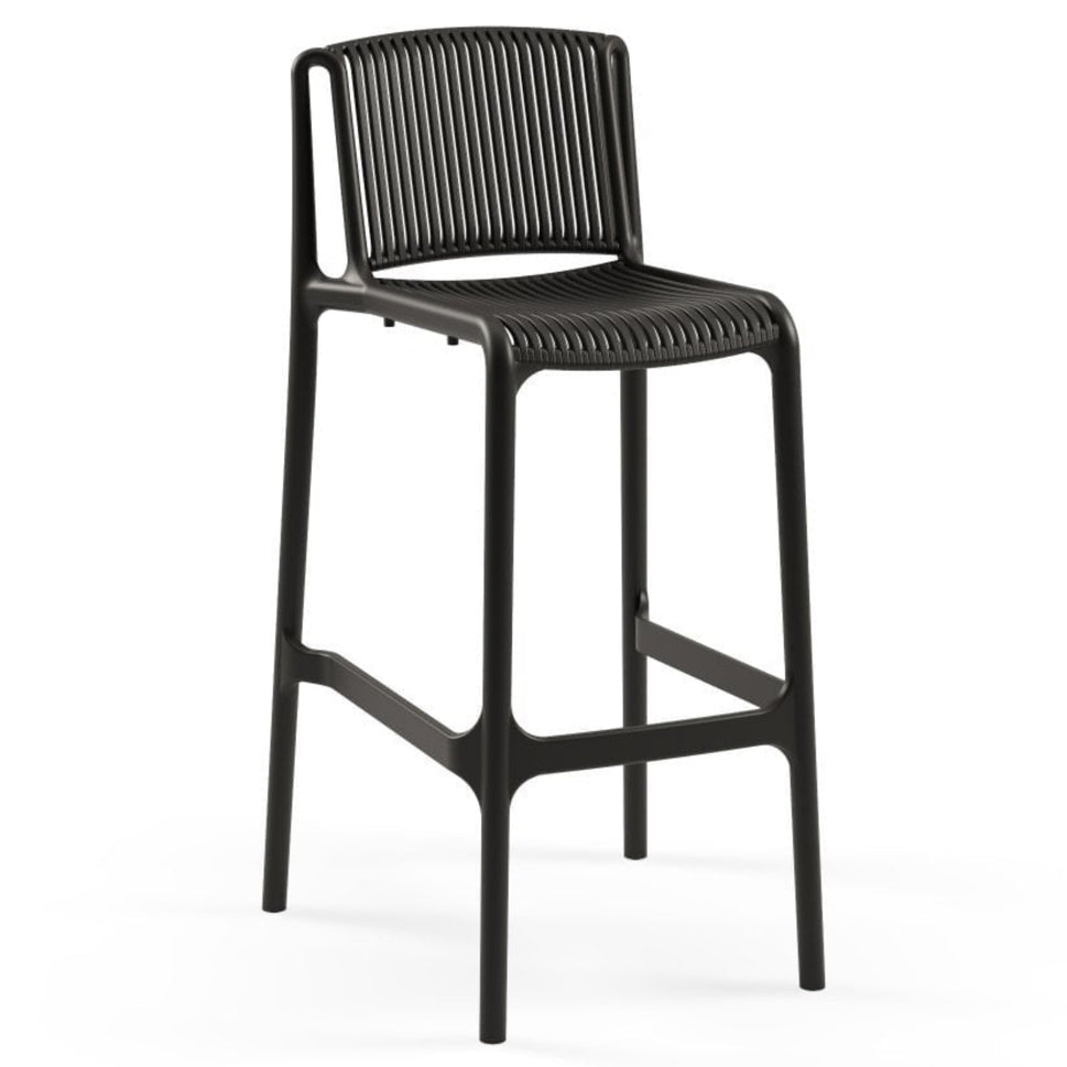 Blink Polypropylene Outdoor Bar Stool